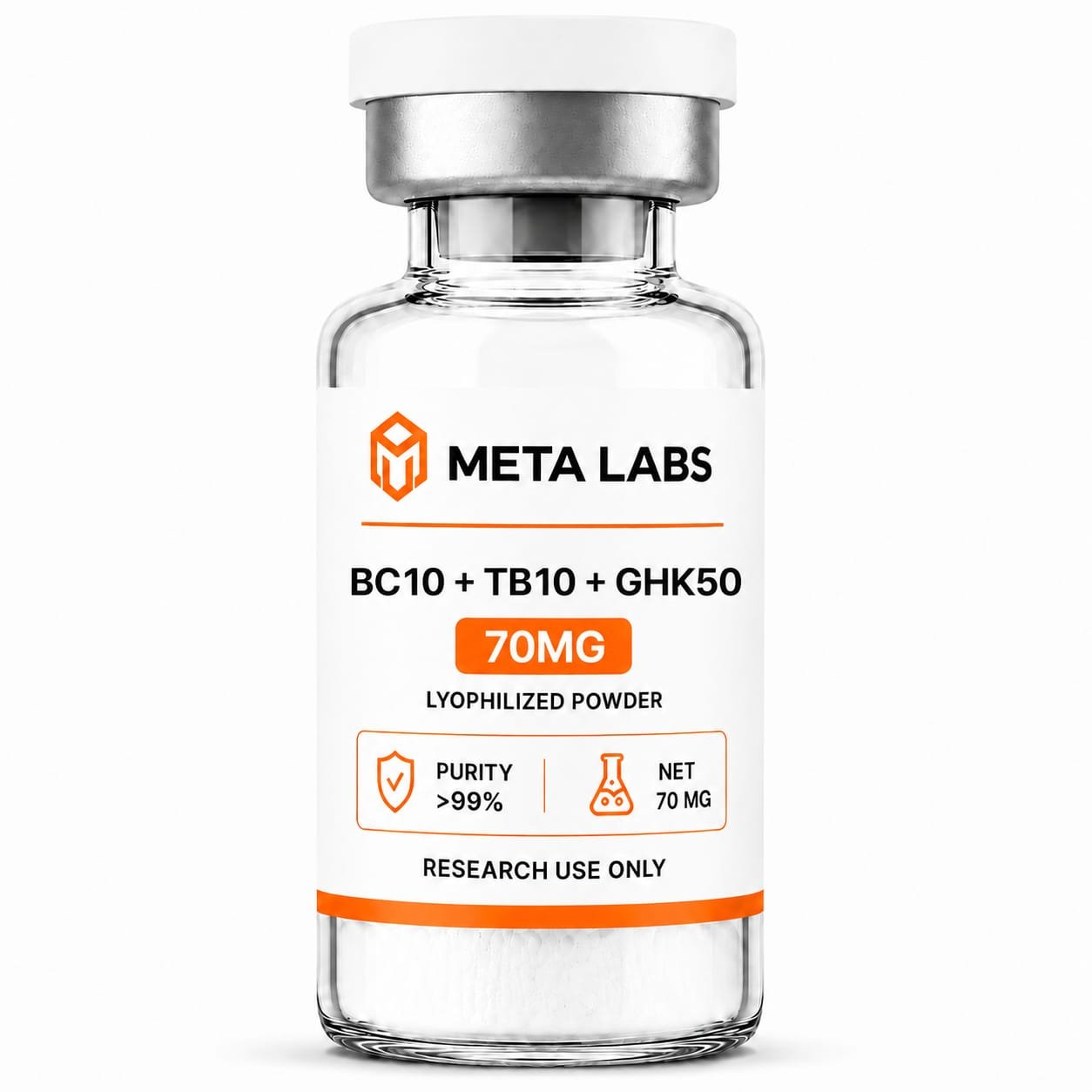 GLOW - BPC-157 + TB-500 + GHK-Cu blend