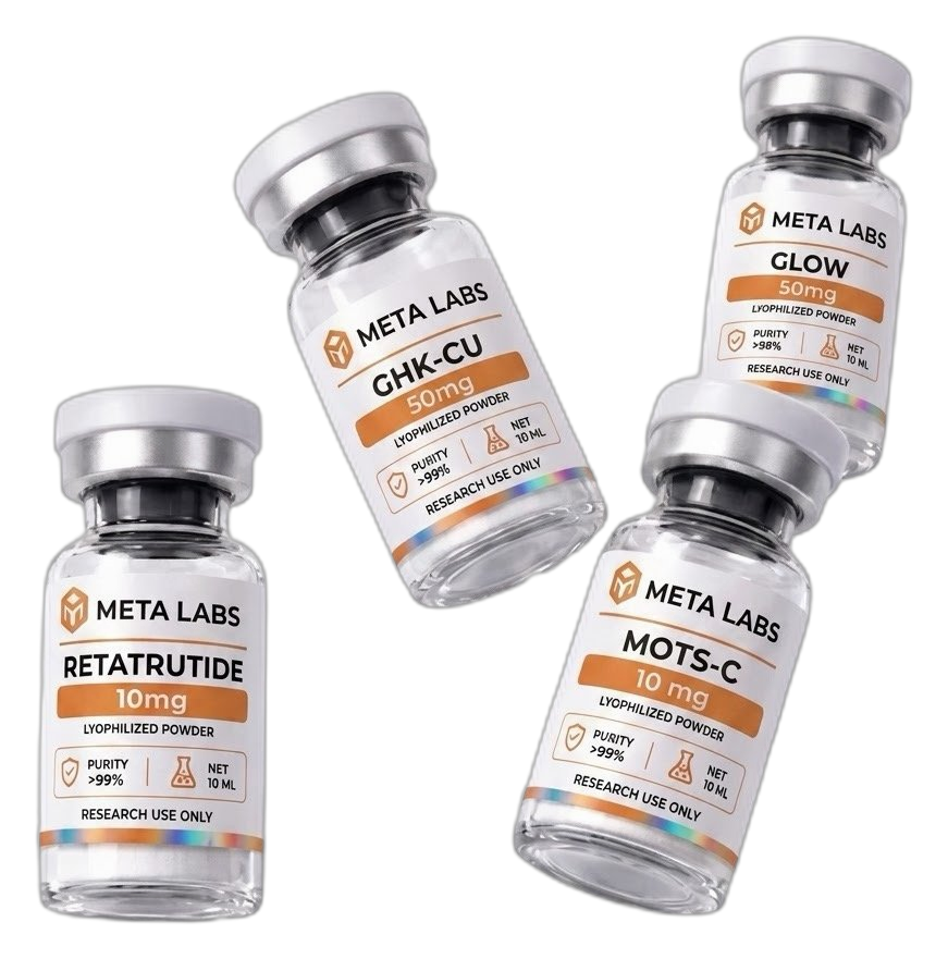 Meta Labs research peptide vials